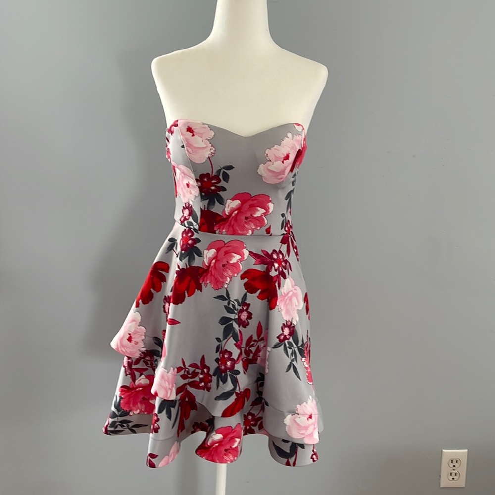 B. Darlin strapless dress